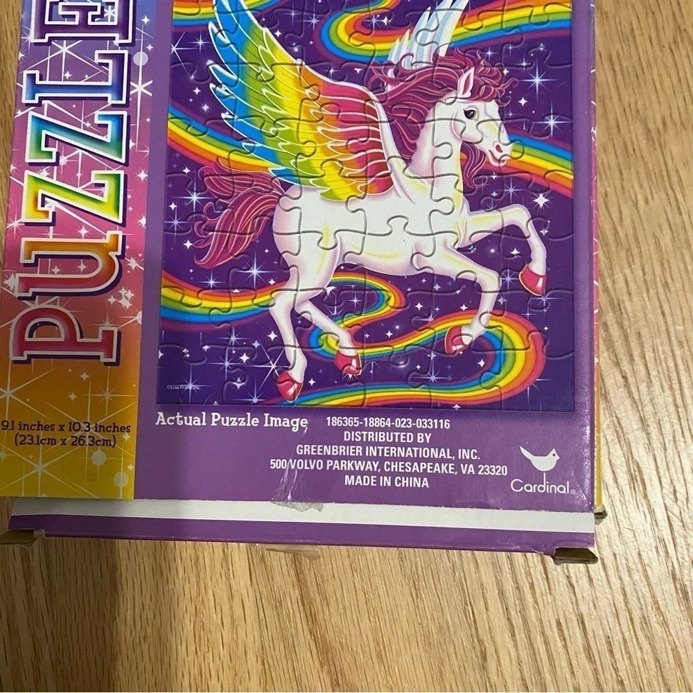 Lisa Frank Skye Unicorn Puzzle - 48 Pieces - Multicolor
